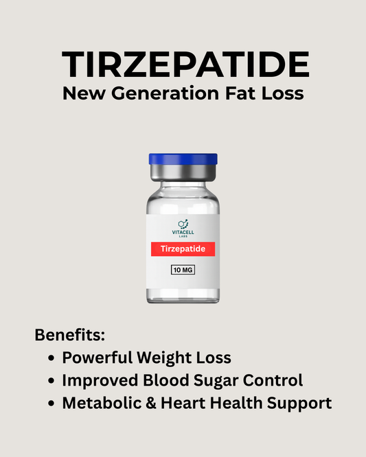 Tirzepatide 10mg - New Generation Fat Loss